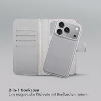 Accezz Edge abnehmbare Bookcase mit MagSafe Apple iPhone 18 Pro / 17 Pro - Grau