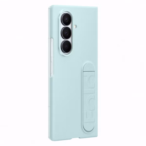 Samsung Silikonhülle mit Ständer Samsung Galaxy Z Fold 7 - Mint