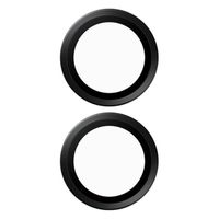 PanzerGlass Hoops Optic Rings Kameraschutz Apple iPhone 16 / 16 Plus - Schwarz
