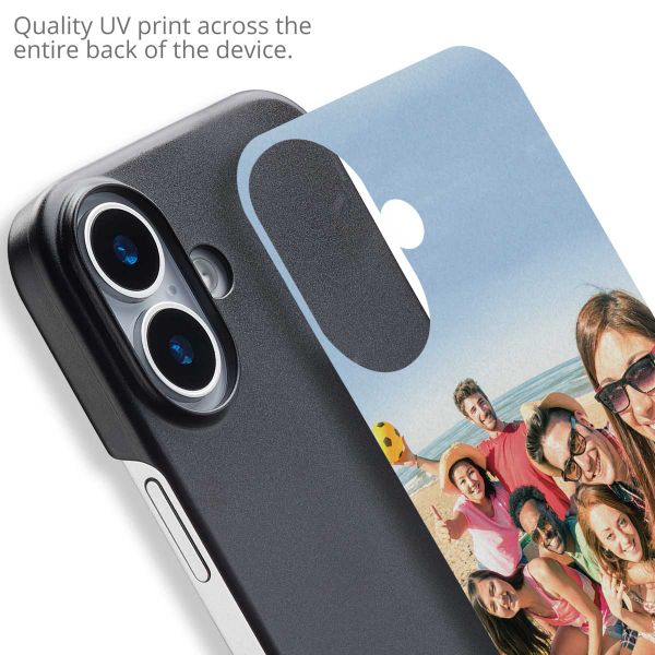 Gestalte deine eigene Hardcase Hülle Apple iPhone 17 - Schwarz