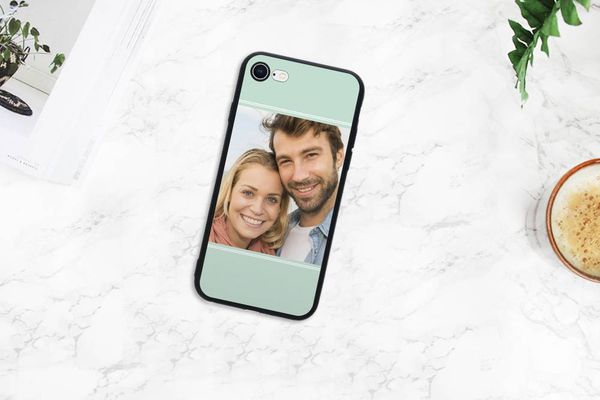 Gestalte deine eigene Apple iPhone Xs Max Gel Hülle - Schwarz