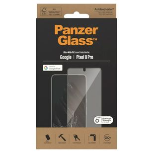 PanzerGlass Ultra-Wide Fit Antibakterieller Displayschutz Google Pixel 8 Pro
