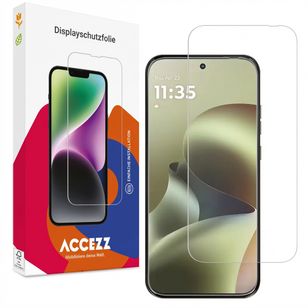 Accezz Screen Protector aus gehärtetem Glas Motorola Moto G77