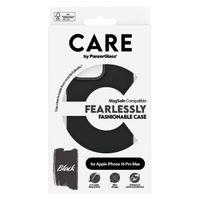 CARE by PanzerGlass Fashion Back Cover MagSafe Apple iPhone 16 Pro Max - Schwarz