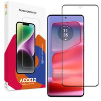 Accezz Full Cover Screen Protector aus gehärtetem Glas Motorola Edge 50 Pro