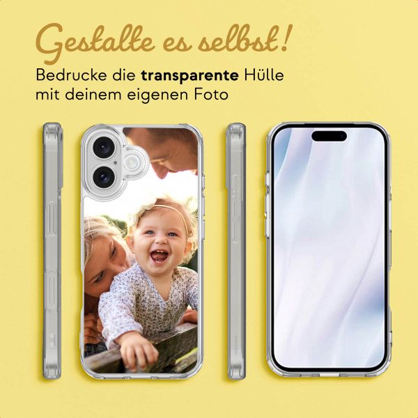 Gestalte deine eigene Clear Case Apple iPhone 17 - Transparent