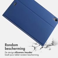Accezz Classic Tablet Case Apple iPad 11 (2025) 11 Zoll A16 / iPad 10 (2022) 10.9 Zoll - Dunkelblau