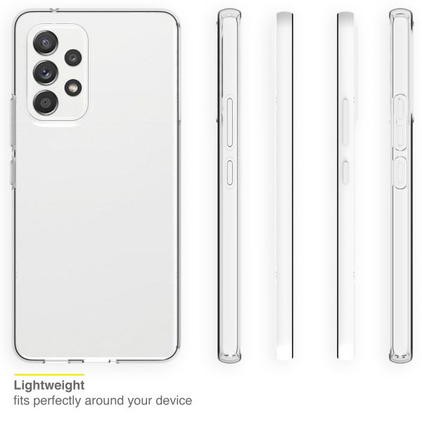 Accezz Clear TPU Backcover Samsung Galaxy A53 - Transparent