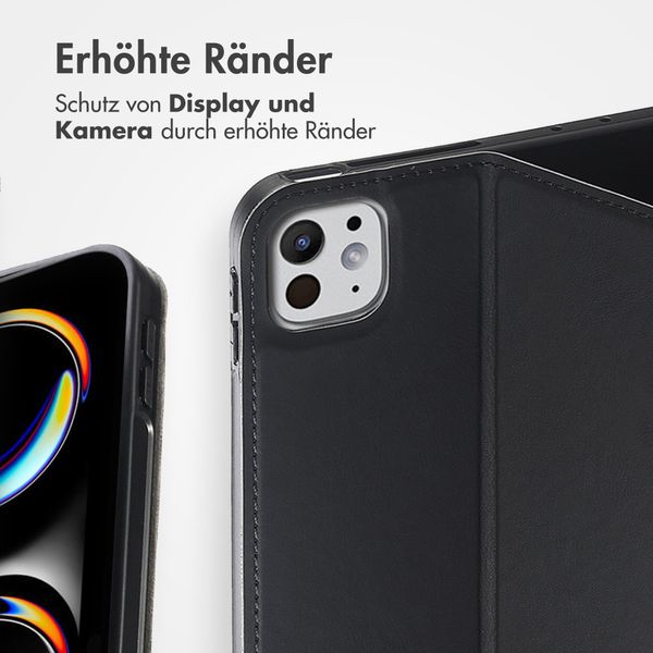 Accezz Classic Klapphülle Apple iPad Pro 11 (2025) M5 / (2024) M4 - Schwarz
