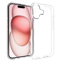 Accezz Clear TPU Backcover Apple iPhone 16 - Transparent