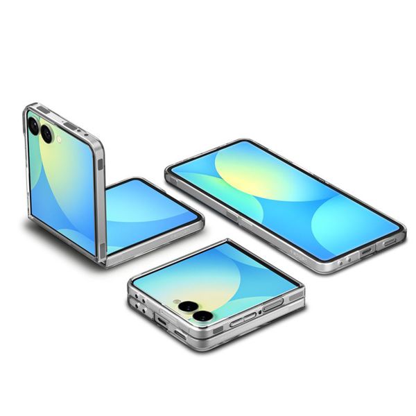 Spigen AirSkin Backcover MagSafe Samsung Galaxy Z Flip 7 - Clear / White