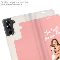 Gestalte deine eigene Compact Gel Klapphülle Samsung Galaxy S22 Plus - Weiß