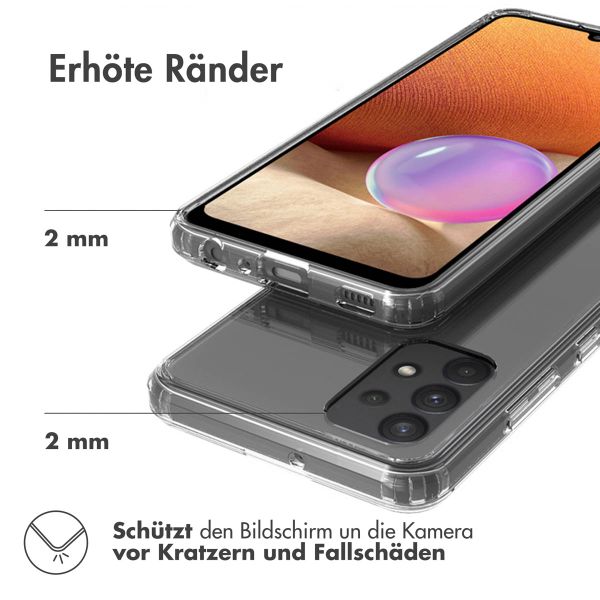 Accezz Xtreme Impact Case Samsung Galaxy A32 (4G) - Transparent