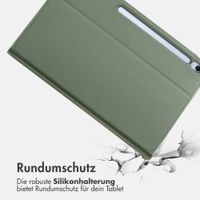 Accezz Classic Klapphülle Samsung Galaxy Tab S10 FE Plus - Grün