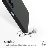 Accezz Liquid Silikoncase Samsung Galaxy A16 - Schwarz
