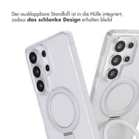 Accezz Ring Stand Backcover mit MagSafe Samsung Galaxy S26 Ultra - Transparent