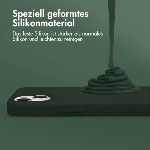 Accezz Liquid Silikoncase Samsung Galaxy A15 (5G/4G) - Forest Green