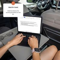 Fixed Typee Tastaturhülle Apple iPad Air 11 Zoll (2026) M4 / (2025) M3 / (2024) M2 / Air 5 (2022) / Air 4 (2020) / Pro 11 (2018/2020/2021/2022) - QWERTY / NL - Schwarz
