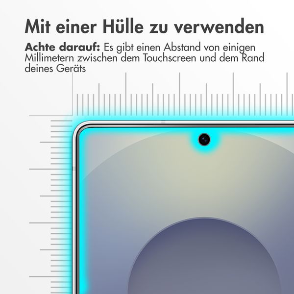 Accezz Displayschutz 2er-pack aus gehärtetem Glas Samsung Galaxy S26