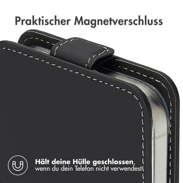 Accezz Flip Case Apple iPhone 17e / 16e - Schwarz