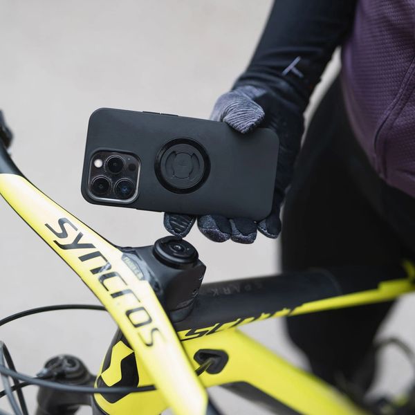 SP Connect Micro Stem Mount Pro SPC+ Fahrrad-Handyhalterung - Schwarz