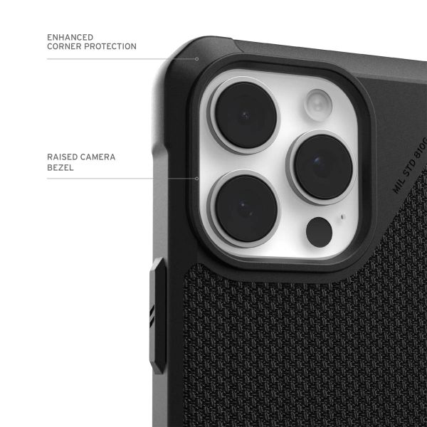 UAG Back Cover Metropolis LT MagSafe Apple iPhone 16 Pro Max - Kevlar Black
