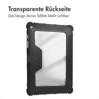 Accezz Rugged Trifold Klapphülle Samsung Galaxy Tab A9 Plus - Schwarz