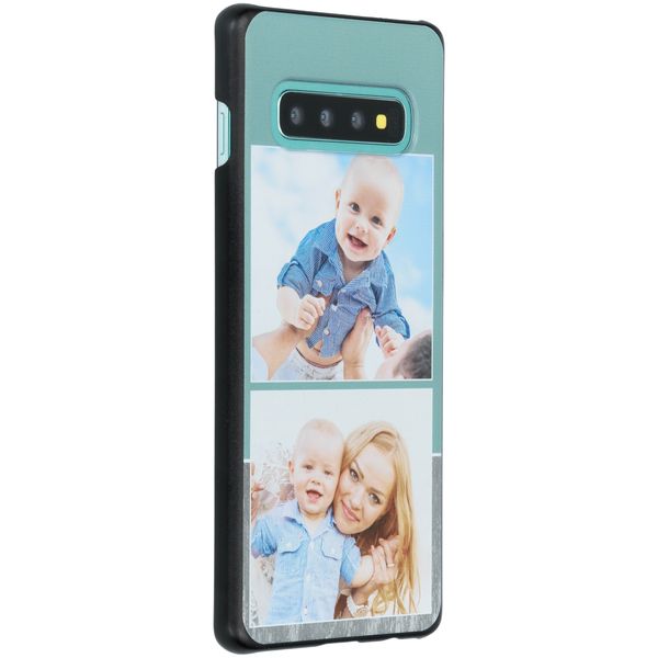Gestalte deine eigene Hardcase Hülle Samsung Galaxy S10 Plus - Schwarz