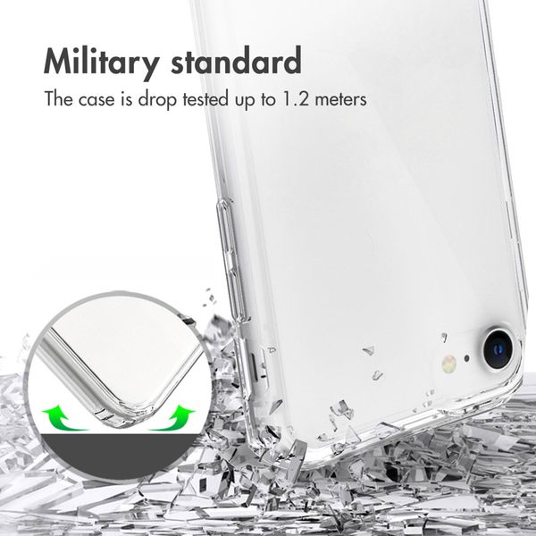 Accezz Xtreme Impact Case Apple iPhone SE (2022 / 2020) / 8 / 7 / 6(s) - Transparent