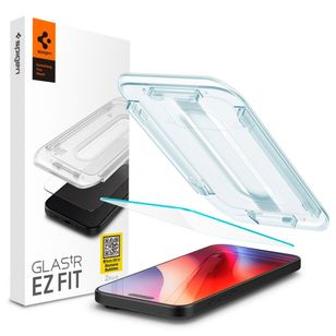 Spigen EZ Fit Glas.tR mit Installation Tray - 1er Pack Apple iPhone 16 Pro