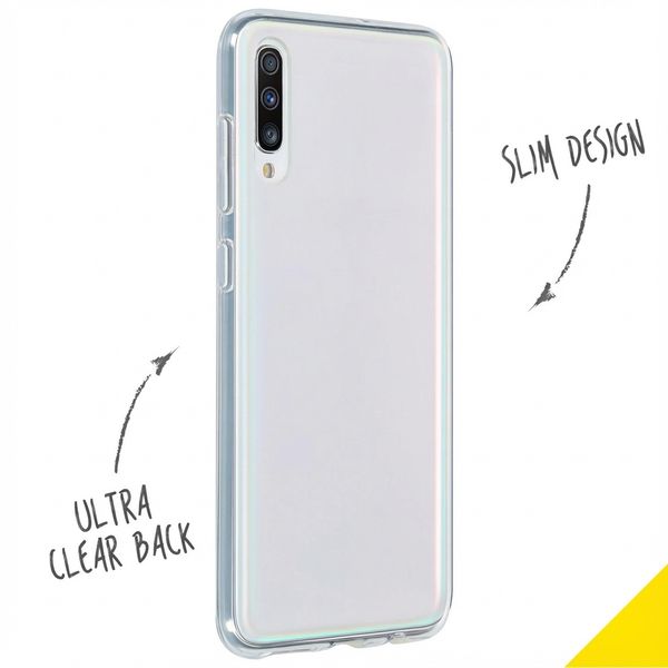 Accezz Clear TPU Backcover Samsung Galaxy A70 - Transparent