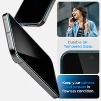 Spigen GLAStR Privacy EZ Fit Displayschutzfolie + Applicator - 2er-Pack Google Pixel 9 Pro XL / 10 Pro XL