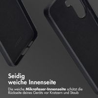 Accezz MagSafe Leather Backcover Samsung Galaxy S26 Plus - Onyx Black