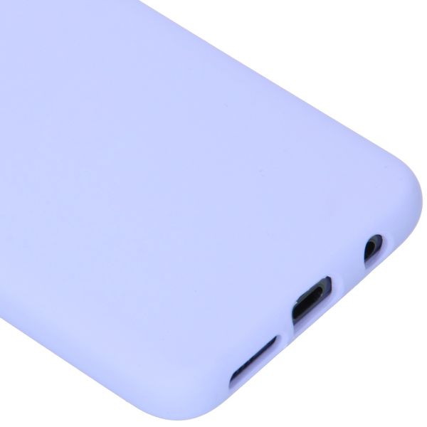 Accezz Liquid Silikoncase Samsung Galaxy S10e - Violett