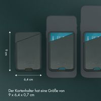 Accezz Lederkartenhalter - Geeignet für MagSafe und Qi2 - Cedar Green