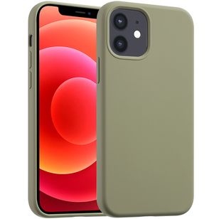 Accezz Liquid Silikoncase mit MagSafe Apple iPhone 12 (Pro) - Cooper Green