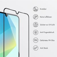 Accezz Gehärteter Glas-Schutz + Applikator Samsung Galaxy A18 / A17 / A16
