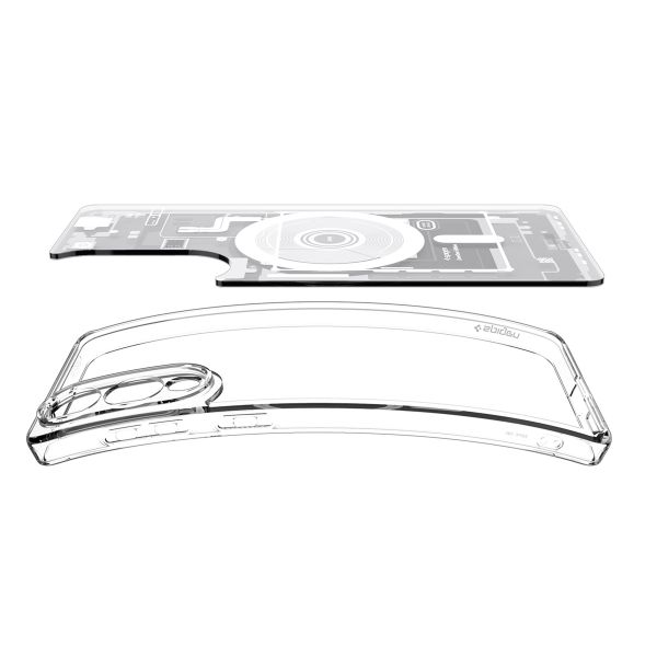 Spigen Ultra Hybrid Zero One MagFit case Samsung Galaxy S25 Edge - Weiß