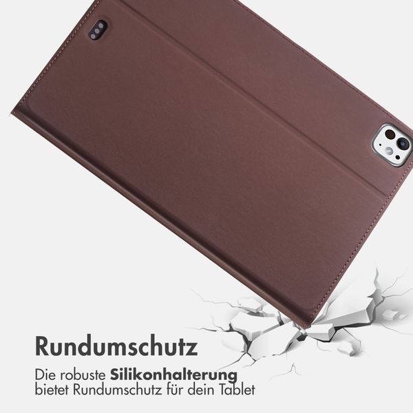 Accezz Classic Klapphülle Apple iPad Pro 11 (2025) M5 / (2024) M4 - Braun