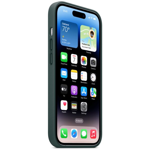 Apple Leder-Case MagSafe Apple iPhone 14 Pro - Forest Green