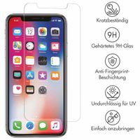 Accezz Displayschutz 2er-pack aus gehärtetem Glas Apple iPhone 11 Pro / Xs / X