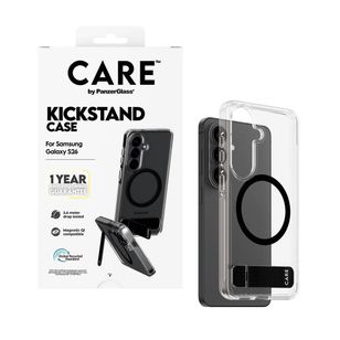 CARE by PanzerGlass Urban Explorer Transparente MagSafe Backcover mit Kickstand Samsung Galaxy S26 - Transparent
