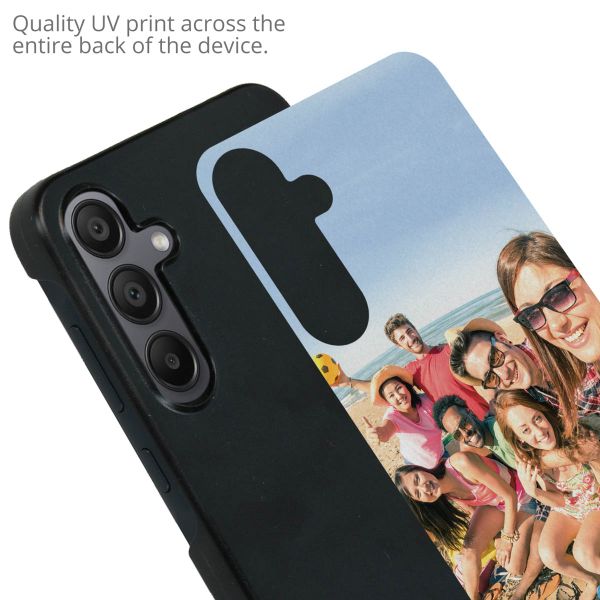 Gestalte deine eigene Hardcase Hülle Samsung Galaxy A55 - Schwarz