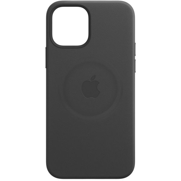 Apple Leder-Case MagSafe Apple iPhone 12 Mini - Schwarz