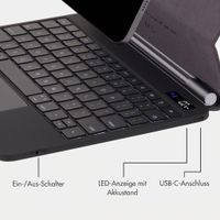 Accezz Magnetische Bluetooth Tastatur Apple iPad Pro 11 (2025) M5 / (2024) M4 - QWERTY / NL - Schwarz