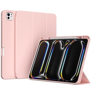 Accezz Smarte Klapphülle aus Silikon Apple iPad Pro 11 (2025) M5 / (2024) M4 - Rosa