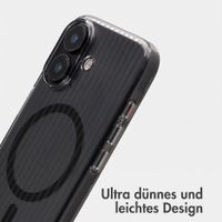 Accezz Lite Backcover mit MagSafe | Fluted | Apple iPhone 17 - Glossy Black