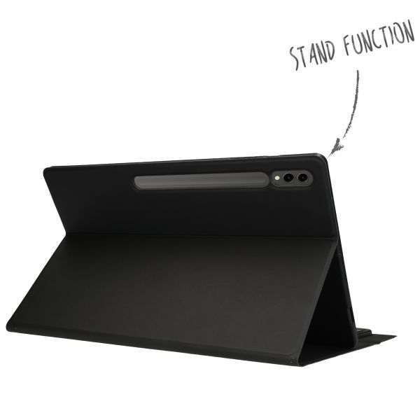 Accezz Bluetooth Keyboard Klapphülle Samsung Galaxy Tab S9 Ultra - QWERTY / NL - Schwarz