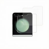 Accezz Displayschutz 2er-pack aus gehärtetem Glas Samsung Galaxy Z Flip 5 / 6 / 7 FE