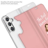 Gestalte deine eigene Compact Gel Klapphülle Samsung Galaxy S24 Plus - Weiß